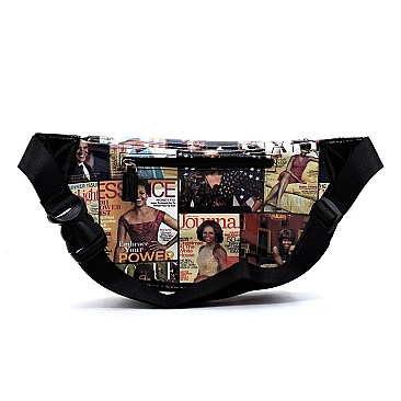 Michelle Obama TRANSPARENT Fanny Pack