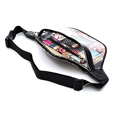 Michelle Obama TRANSPARENT Fanny Pack