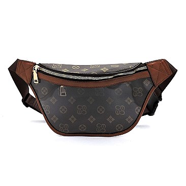 Monogrammed See Thru Fanny Pack Waist Bag