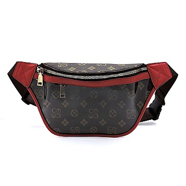 Monogrammed See Thru Fanny Pack Waist Bag