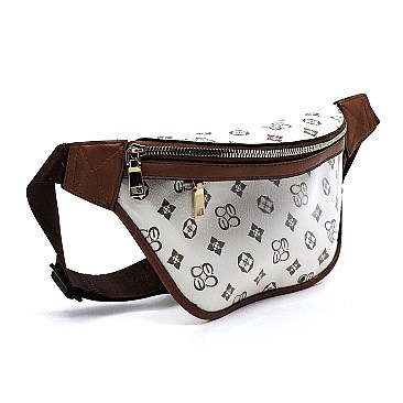 Monogrammed See Thru Fanny Pack Waist Bag