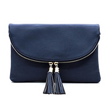 Fashion Flapover Clutch Crossbody Bag