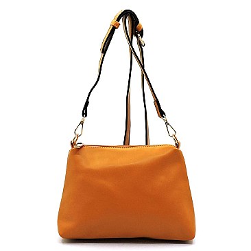 Fashion Zipper 2-in-1 Shoulder Bag