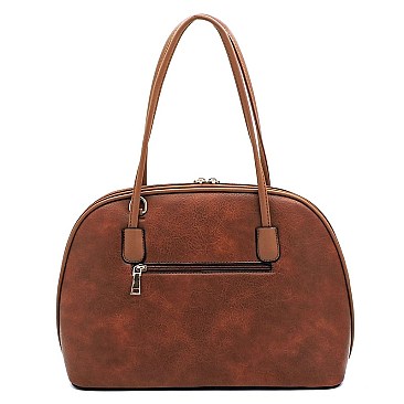 Front Pocket 2-in-1 Dome Satchel