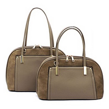 Front Pocket 2-in-1 Dome Satchel