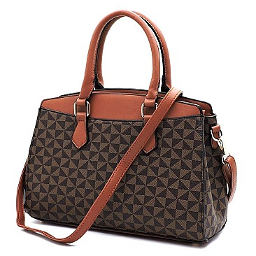 Monogrammed 2-in-1 Satchel
