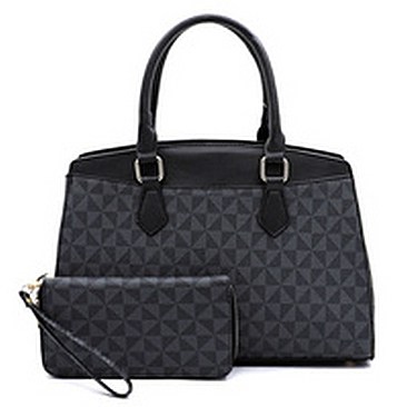 Monogrammed 2-in-1 Satchel