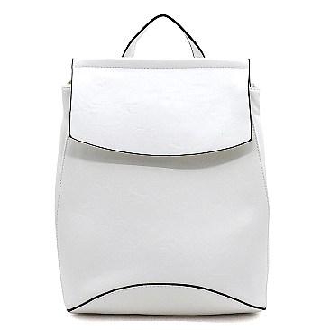 2 WAY FLAP BACKPACK SHOULDER BAG