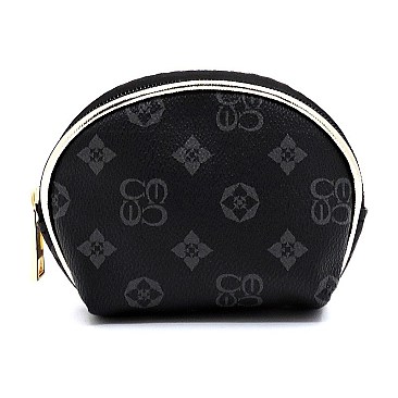 3-in-1 Monogrammed Cosmetic Case
