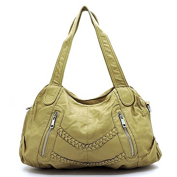 Fashion Washed Satchel