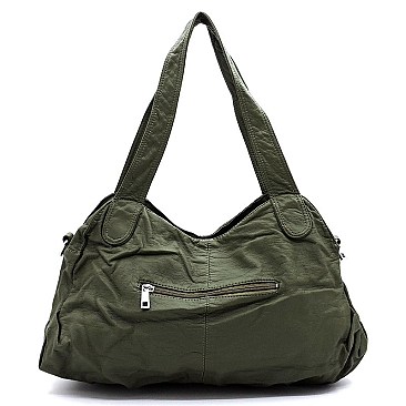 Fashion Washed Satchel