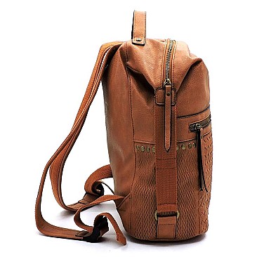 Laser Cut Woven Backpack