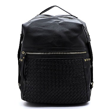 Laser Cut Woven Backpack