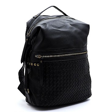 Laser Cut Woven Backpack