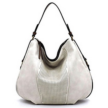 Fashion Laser Cut Printed Shoulder Bag Hobo