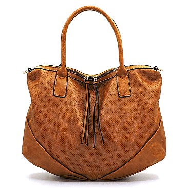 Perforated Laser Cut Satchel