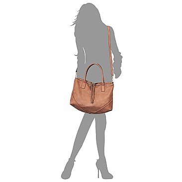 Perforated Laser Cut Satchel