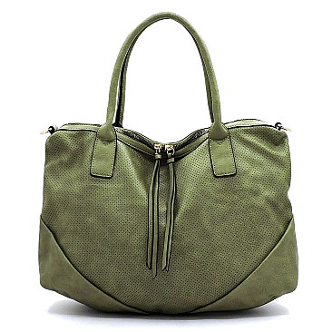 Perforated Laser Cut Satchel
