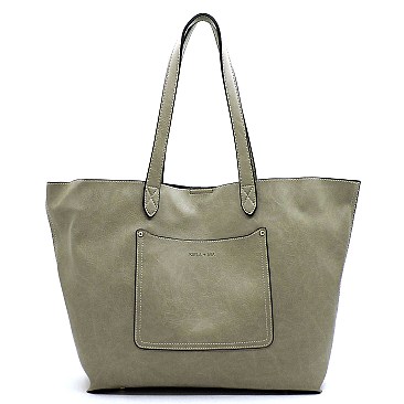 Fashion Front Pocket Shopper