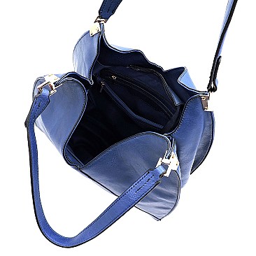 Fashion Weaved Ring Tassel Shoulder Bag Hobo