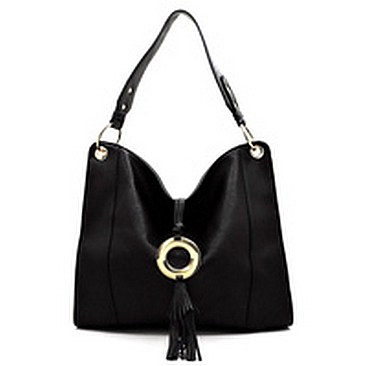 Fashion Ring Tassel Shoulder Bag Hobo
