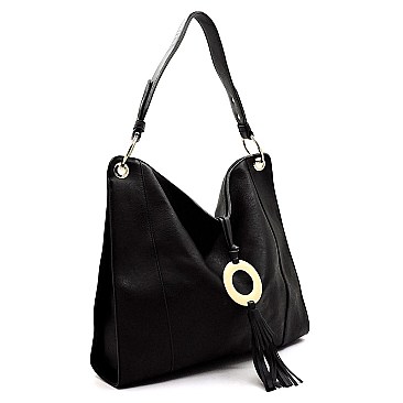 Fashion Ring Tassel Shoulder Bag Hobo