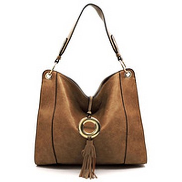 Fashion Ring Tassel Shoulder Bag Hobo