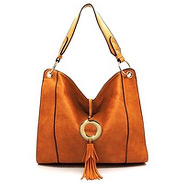 Fashion Ring Tassel Shoulder Bag Hobo