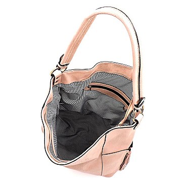 Fashion Zipper Shoulder Bag Hobo