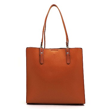 Fashion Top Handle Boxy Satchel