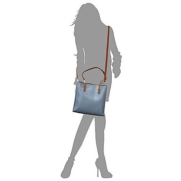 Fashion Top Handle Boxy Satchel