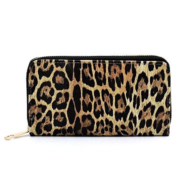 Leopard Colorblock Fringe 2-in-1 Hobo