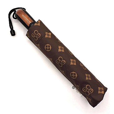 MONOGRAM PRINTED AUTO CLASSIC UMBRELLA