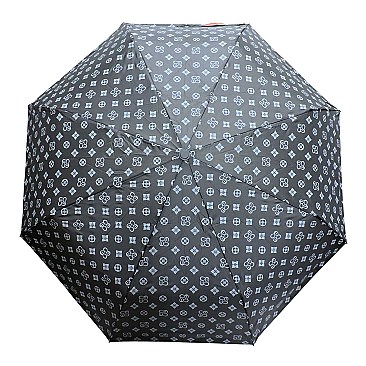 Printed Monogram Auto Umbrella