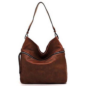 Fashion Zipper Shoulder Bag
