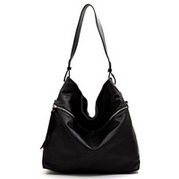 Fashion Zipper Shoulder Bag