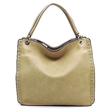 Fashion Studded Satchel