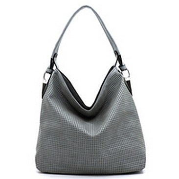 Laser Cut Printed Shoulder Bag Hobo