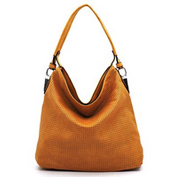 Laser Cut Printed Shoulder Bag Hobo