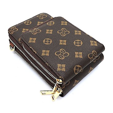 Monogram Crossbody Bag Cell Phone Purse