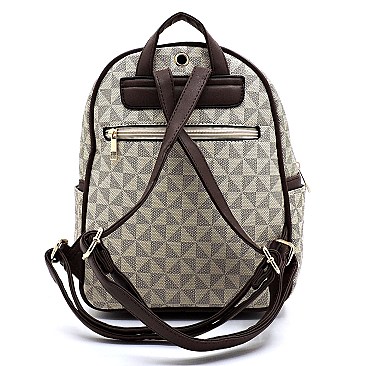 Classic 2-in-1 Monogram Backpack + Wallet