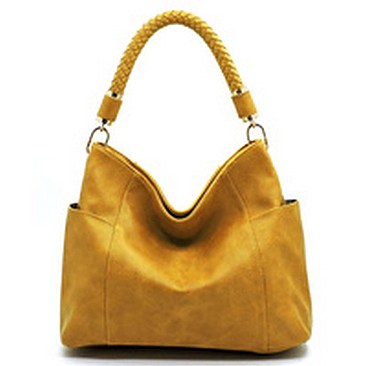 Fashion Braided Top Handle Shoulder Bag