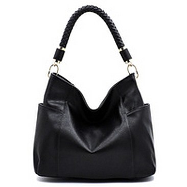 Fashion Braided Top Handle Shoulder Bag