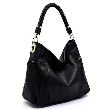 Fashion Braided Top Handle Shoulder Bag