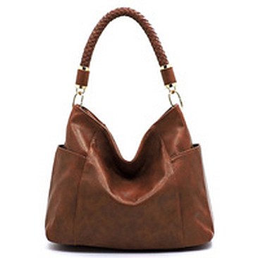 Fashion Braided Top Handle Shoulder Bag