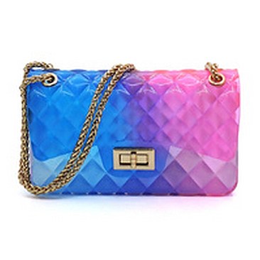 Multi Color Jelly Classic Shoulder Bag