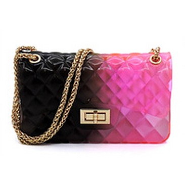 Multi Color Jelly Classic Shoulder Bag