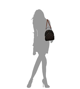 Monogrammed Convertible Backpack Satchel