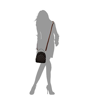 Monogrammed Convertible Backpack Satchel
