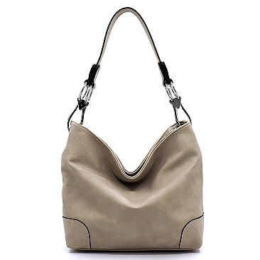 Stylish Side Ring Single Strap Hobo